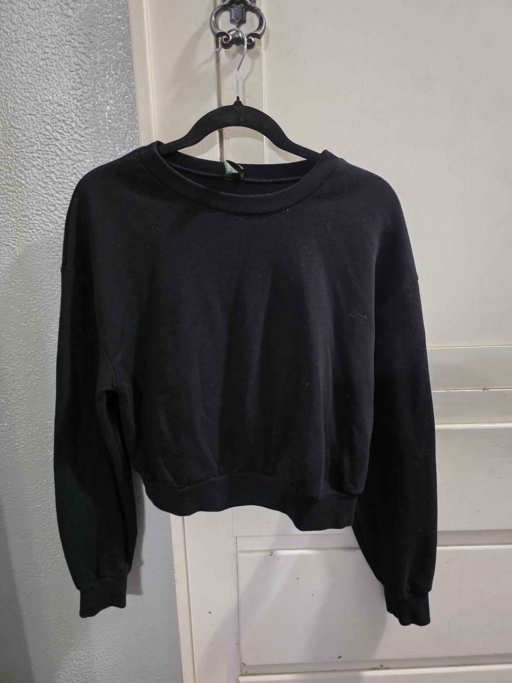 wild fable Black Crewneck Pullover Sweater